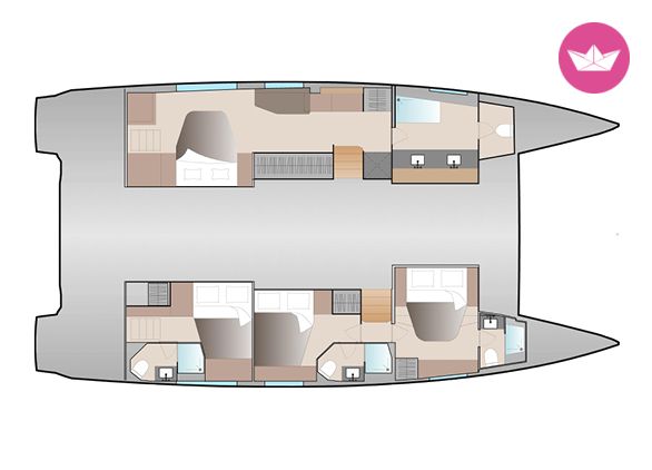 Picture 2023 2 - Fountaine-Pajot Aura 51 for rent